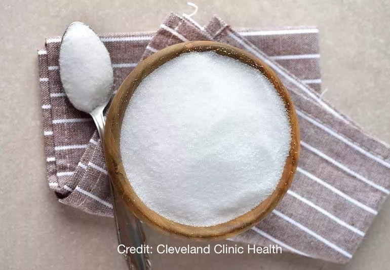 Sugar Substitute 2 : Erythritol popularly used in low carb baked goods 