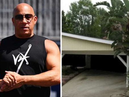 Imágenes de la mansión estilo mexicano de Vin Diesel en Beverly Hills