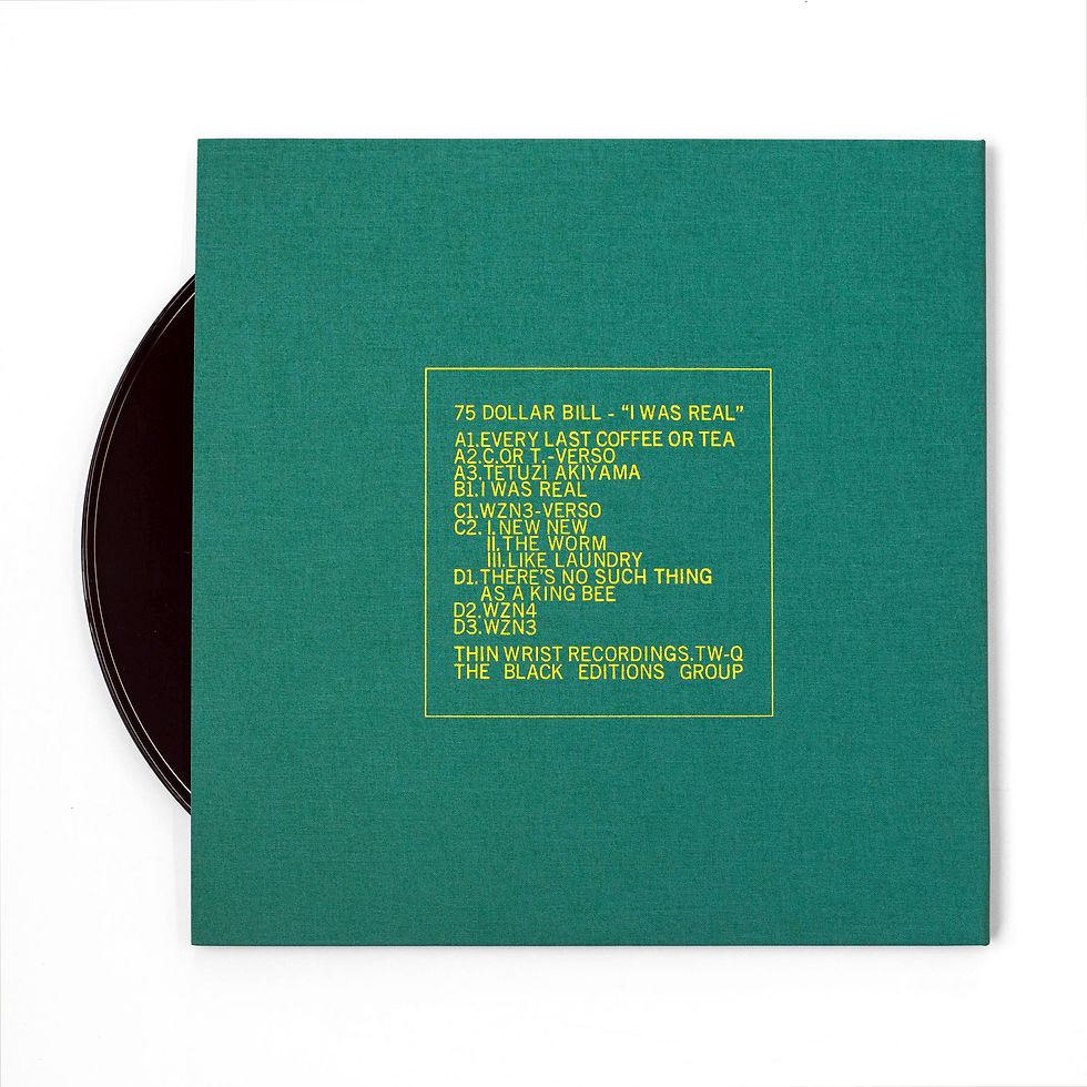 Thumbnail: 75 Dollar Bill "I WAS REAL" Deluxe 2LP w/ Download, Cassette