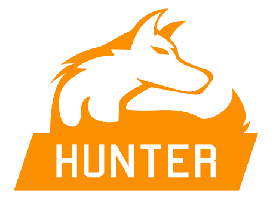 Thumbnail: King Of Hunter Wolf Vinyl Sticker Decals (Pack of 2)