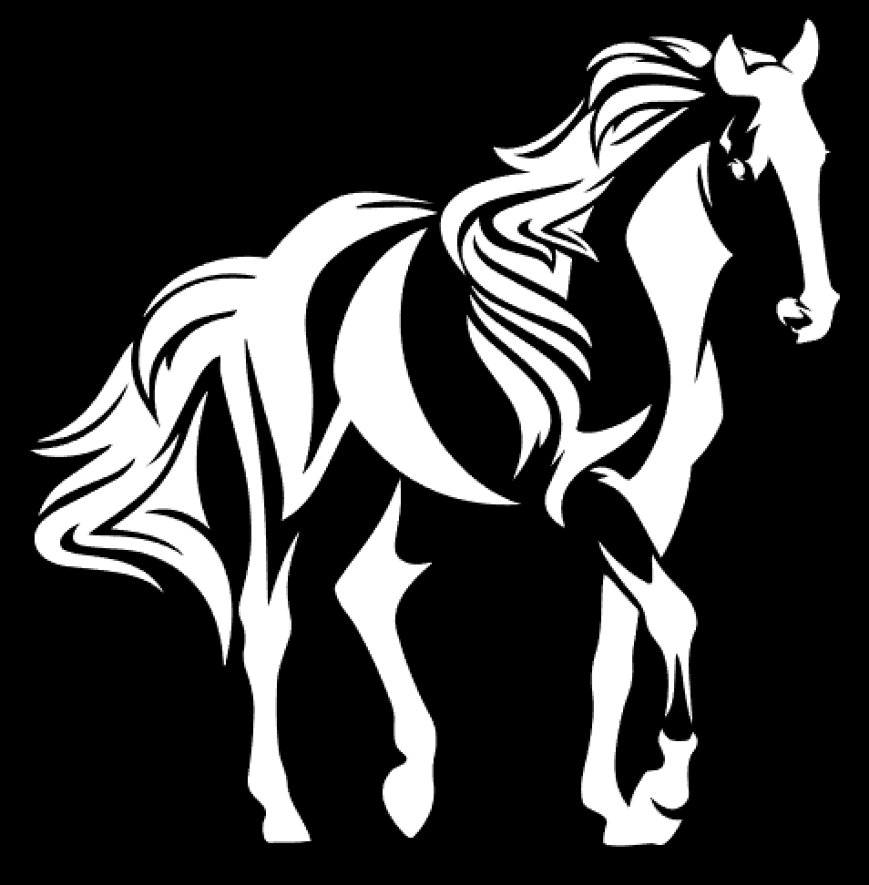 Thumbnail: Horse Lover Vinyl Sticker Decals (Pack of 2)