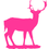 Thumbnail: Animal Deer Mammals Vinyl Sticker Decals (Pack of 2)