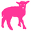 Thumbnail: Animal Lamb Nature Vinyl Sticker Decals (Pack of 2)
