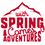 Thumbnail: Mountain With Spring Comes Adventure Vinyl Sticker Decals (Pack of 2)