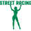 Thumbnail: Street Racing Girl Vinyl Sticker Decals (Pack of 2)