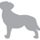 Thumbnail: Retriever Standing Vinyl Sticker Decals (Pack of 2)