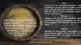 Old Forester Single Barrel Barrel Strength The Prime Barrel Pick "Toys Not Bombs"