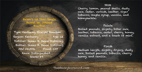 Baker's 13 Year Single Barrel No. 232264 Bourbon