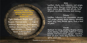 Manatawny Still Works Seventh Anniversary Single Malt Peated Batch 21B