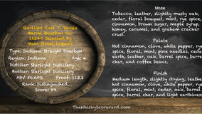 Starlight Carl T. Single Barrel Bourbon No. 16240 Selected by Main Street Liquors