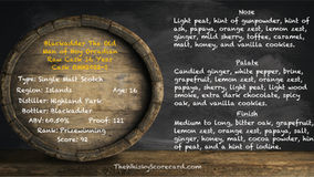 Blackadder The Old Man of Hoy Orcadian Raw Cask 16 Year Cask OMH2022-1