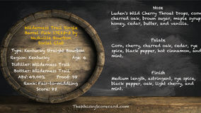 Wilderness Trail Single Barrel Bourbon No. 17E23-3 Selected by NBSC