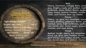 Taconic Horse & Jockey Single Barrel Bourbon 125 Proof