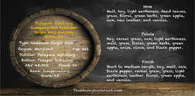 Patapsco Distilling Company Old Defender Single Malt Whiskey Batch #6