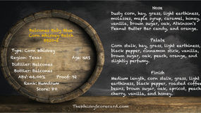 Balcones Baby Blue Corn Whiskey Batch BB20-2