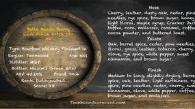Belle Meade Sherry Cask Finish Batch No. 18-08