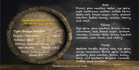 Nashville Barrel Co. & PM Spirits Collab #1