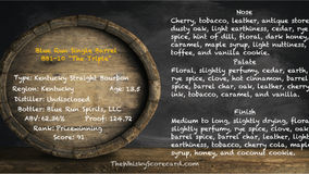 Blue Run Single Barrel BB1-10 "The Triple"