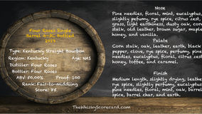Four Roses Single Barrel 4-3C Bottled 2019
