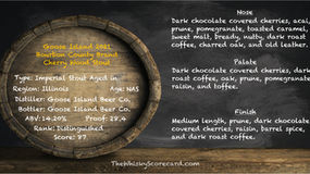 Goose Island 2021 Bourbon County Brand Cherry Wood Stout