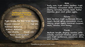 Redbreast Kentucky Oak Edition Bottled 2022