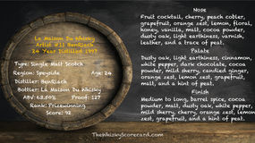 La Maison Du Whisky Artist #11 BenRiach 24 Year Distilled 1997