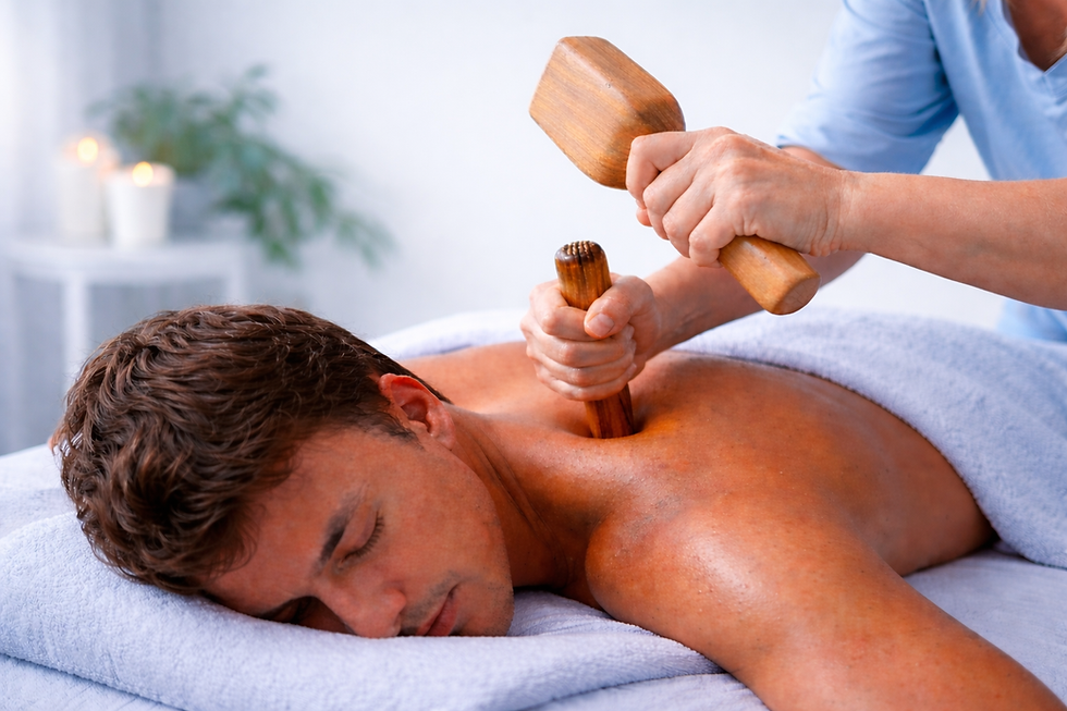  tok sen massage טיפול טוק סן- הקשה קיצבית