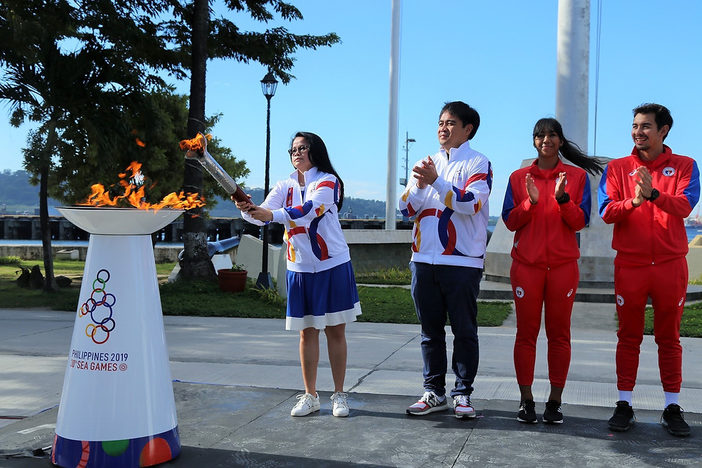 SBMA Chairman Amy Eisma opening of SEA Games in Subic Bay Freeport