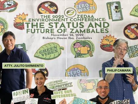 Ecowarriors of Zambales Connect at Environmental Conference to Protect Forests and Oceans