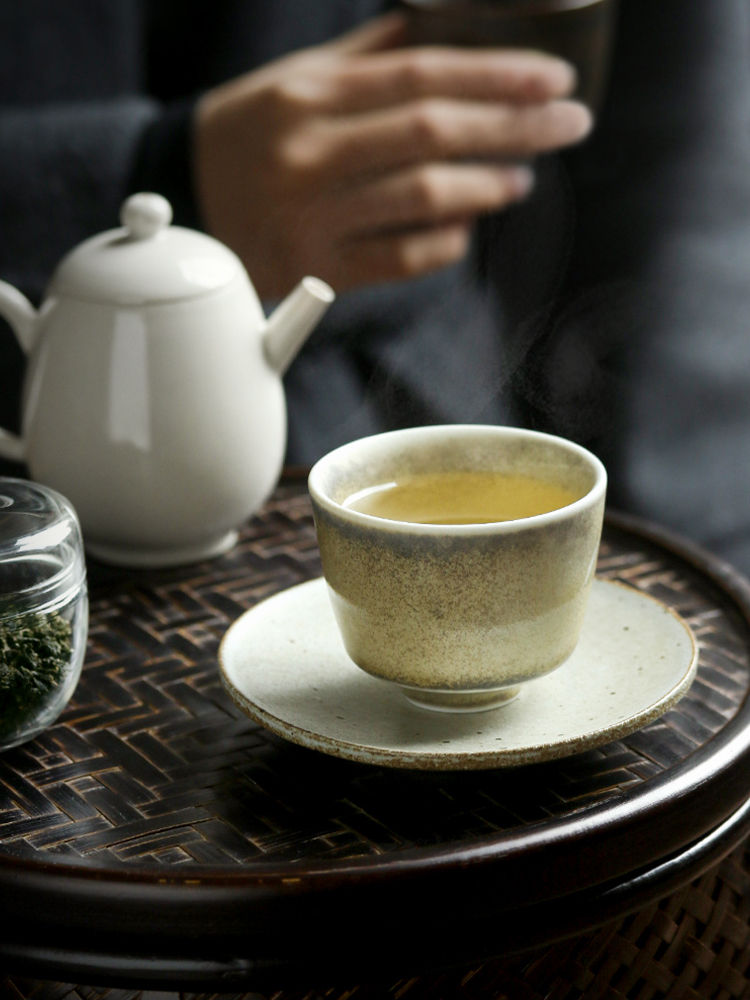 サムネイル： JOTO Retro Kiln Change Handcrafted Tea Cups_XCBR0143