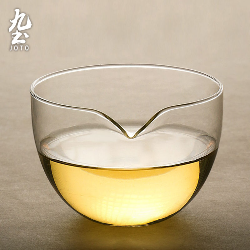 섬네일: Joto Handmade Mouth-blown Heat Resistant Glass Tea Pitcher Kung Fu Tea
