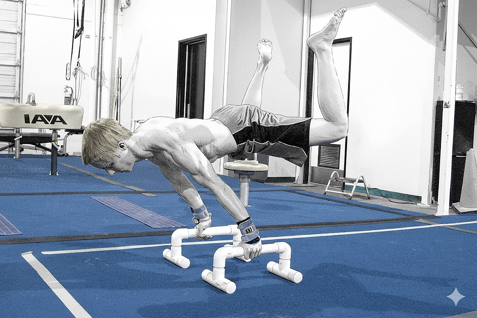 Desenho homem stradle half lay planche