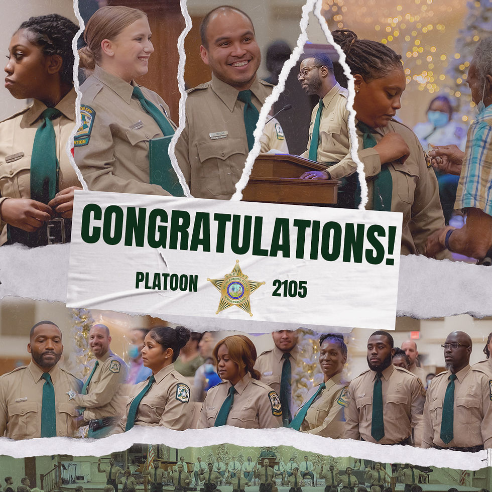 Platoon 2105 Congrats