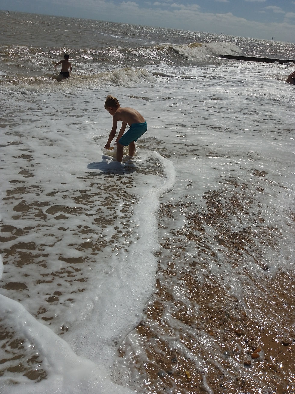 Clacton Beach Day