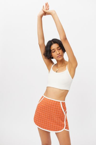 Thumbnail: Dolphin Hem Picnic Mini Skirt