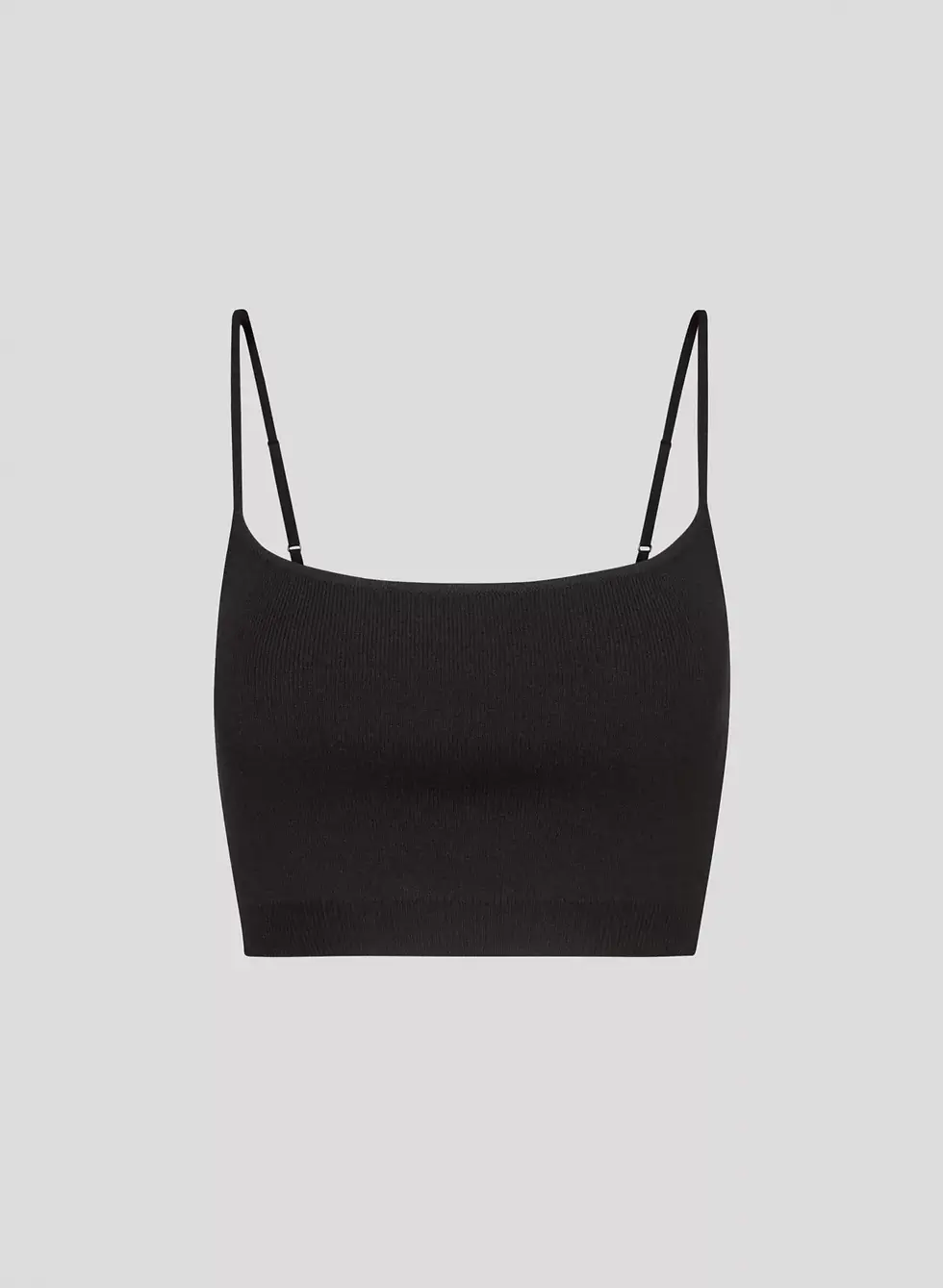 Miniatura: Chandail "Babaton Géorgie" court en tricot côtelé avec bretelles