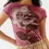 Thumbnail: Nadia - Pink print cropped top