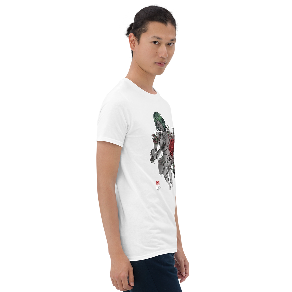 Thumbnail: "Concrete Flowers" Shirt (White)