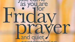 Friday Prayer - a moment to pause