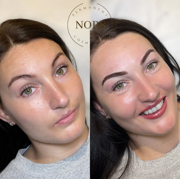 Hybrid Brows and Lip Blush