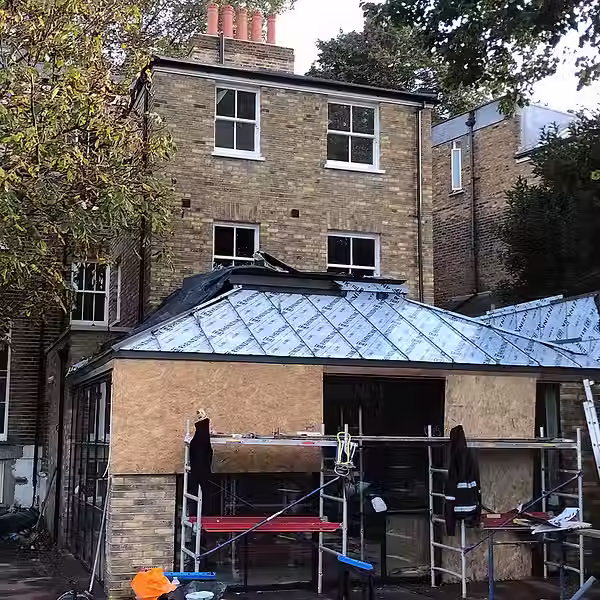 VM zinc roof installation Finchley london 