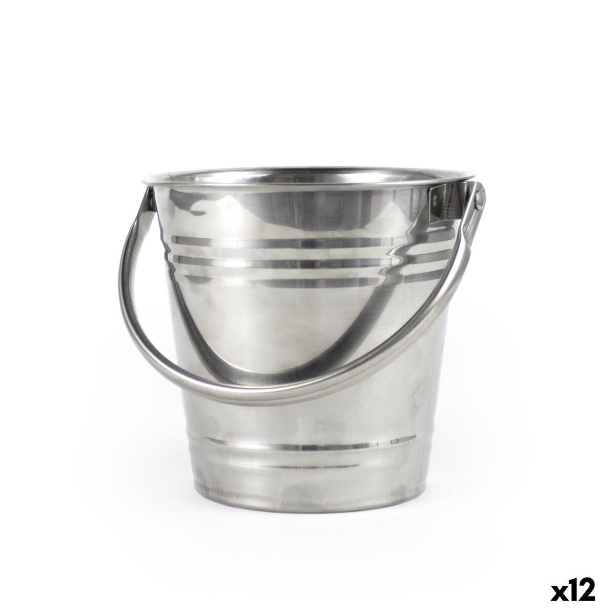 Ice Bucket My Bar Steel 1,5 L 14 x 13,4 cm (12 Units)