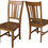 Thumbnail: International Concepts San Remo Pecan Parawood Dining Chair