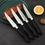Thumbnail: 8 Piece Micro Serrated Kitchen Steak Knife Set