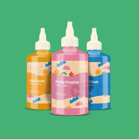 Glaze Bottle Package Design