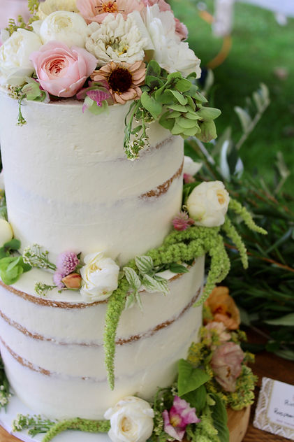 Edible Flower Wedding Cakes Cornwall Eco