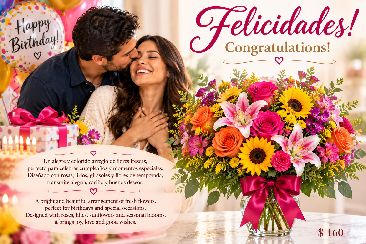 Felicidades! Congratulations!
