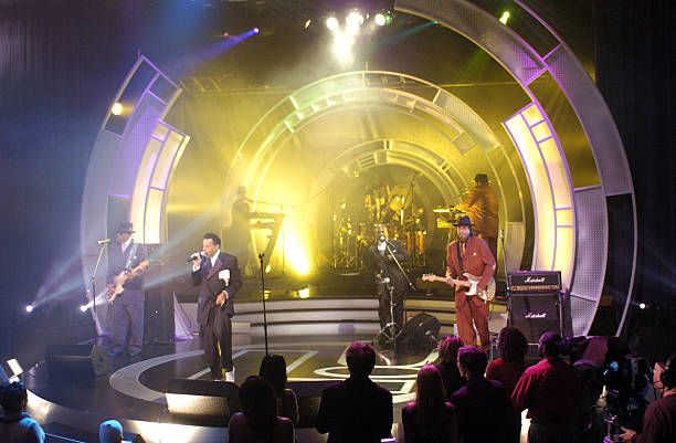 Morris Day and the Time perform at LAFFAPALOOZA in Atlanta, Georgia.