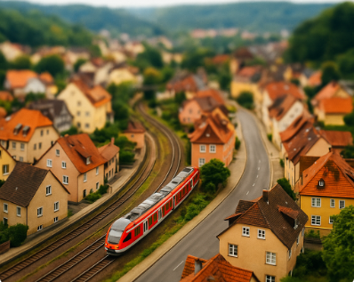 Efecto Tilt-Shift: Un mundo en miniatura