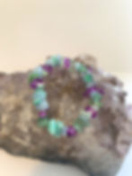 Thumbnail: Mixed Crystal Chip Kids Bracelet